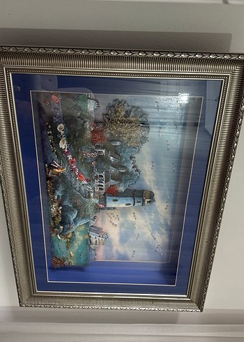 Rölyef el yapımı 3 boyutlu tablo - Görsel 2