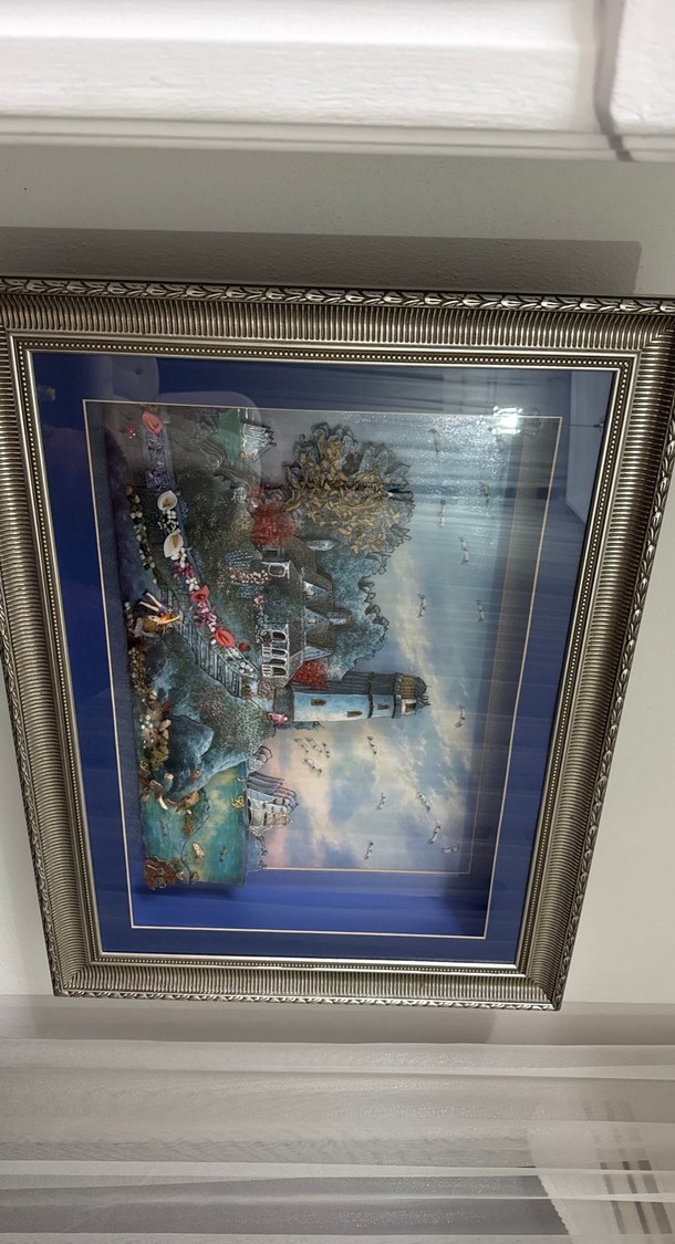 Rölyef el yapımı 3 boyutlu tablo - Görsel 2