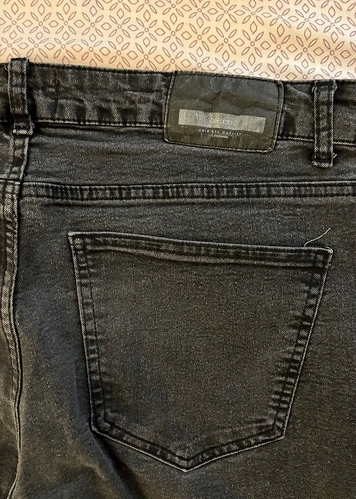 Defacto Skinny Jeans Siyah - Görsel 4