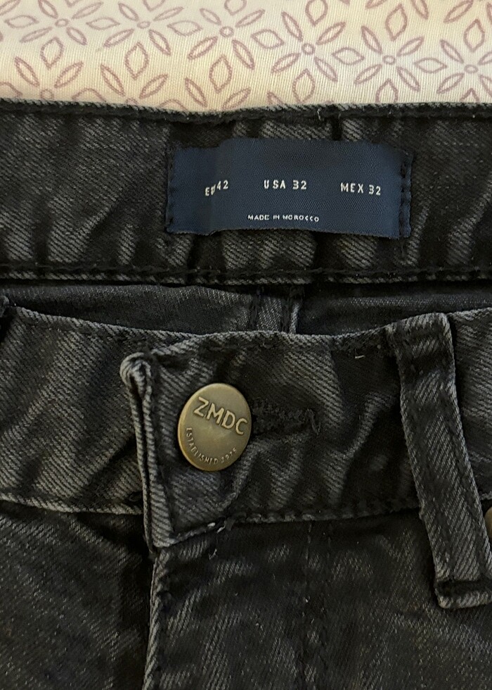 Zara Jeans Siyah - Görsel 2