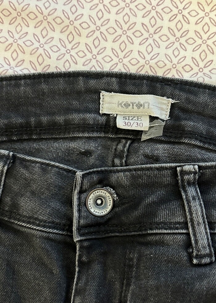 Koton Skiny Jeans Siyah - Görsel 2