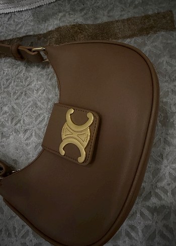 Bej Deri Tokalı Kadın Çanta - Görsel 3