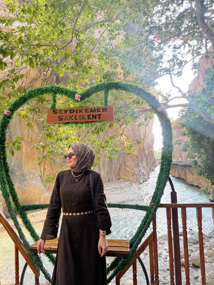 Bohem Stil Uzun Kamel Elbise - Görsel 2