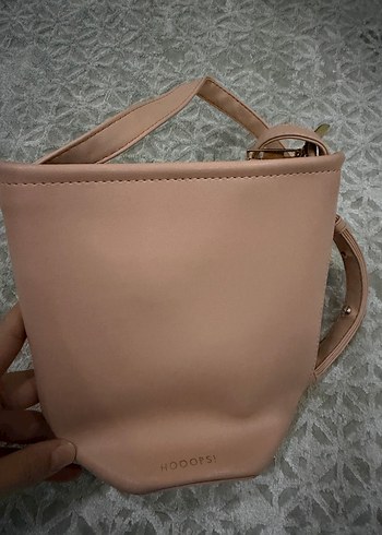 Bej Minimalist Deri Kadın Çanta - Görsel 4