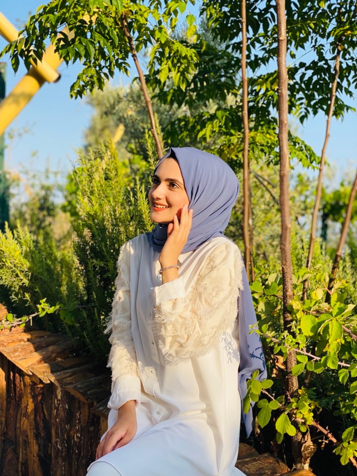 Püsküllü Etnik Desenli Pamuklu Uzun Tunik - Görsel 3