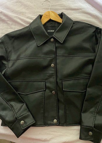 Kadın Deri Ceket - Görsel 4