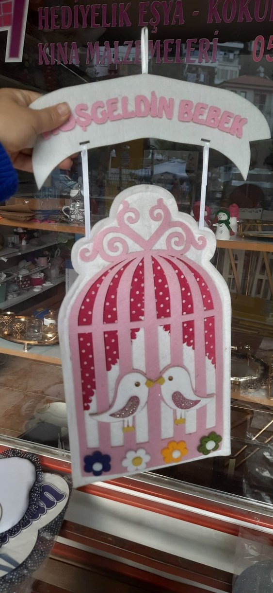 bebek ve sünnet kapı süsü - Görsel 4