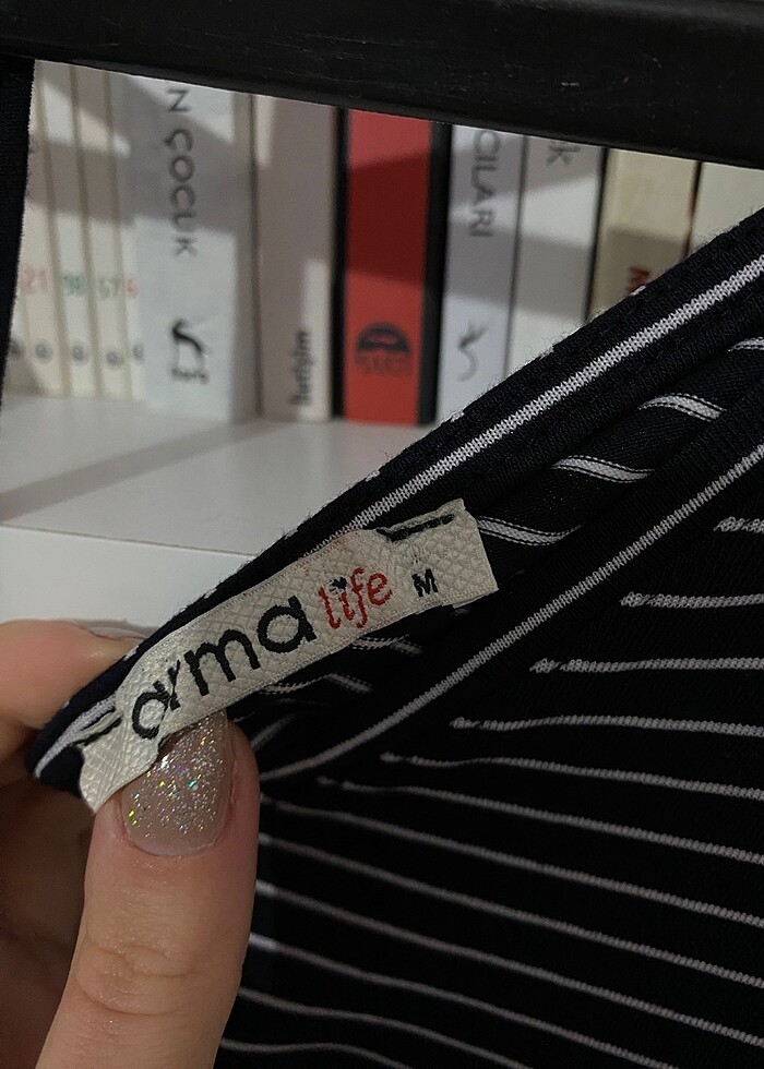 sırt dekolteli tişört - Görsel 2