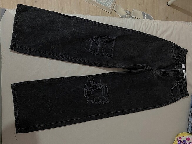 s Beden siyah Renk bershka kot pantolon
