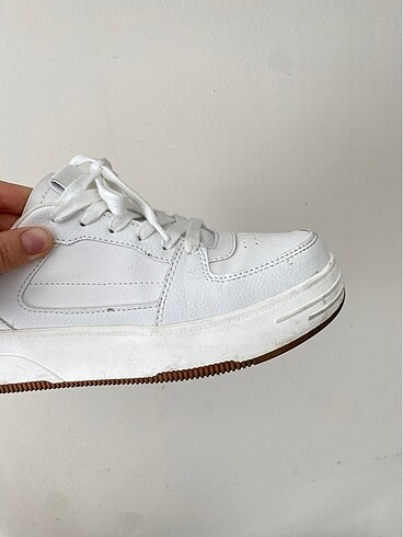 38 Beden beyaz Renk pull&bear casual platform spor ayakkabı