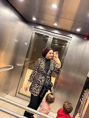 Leopar ceket
