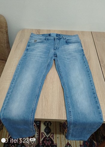 Gri Mavi Regular Fit Erkek Denim Jean 30 32 beden LC Waikiki