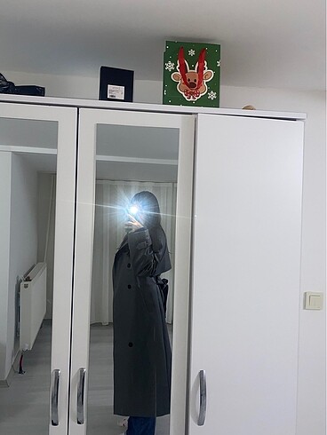 Defacto Deri trençkot ceket