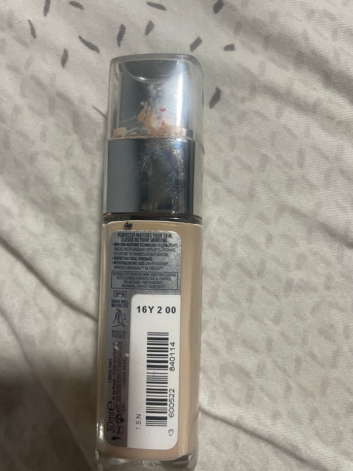 L'Oréal True Match  sadec
Denedim rengi uymadı yeni  550 tl ilan - Görsel 2