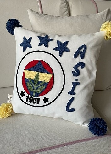 Kırlent kılıfı punch işleme