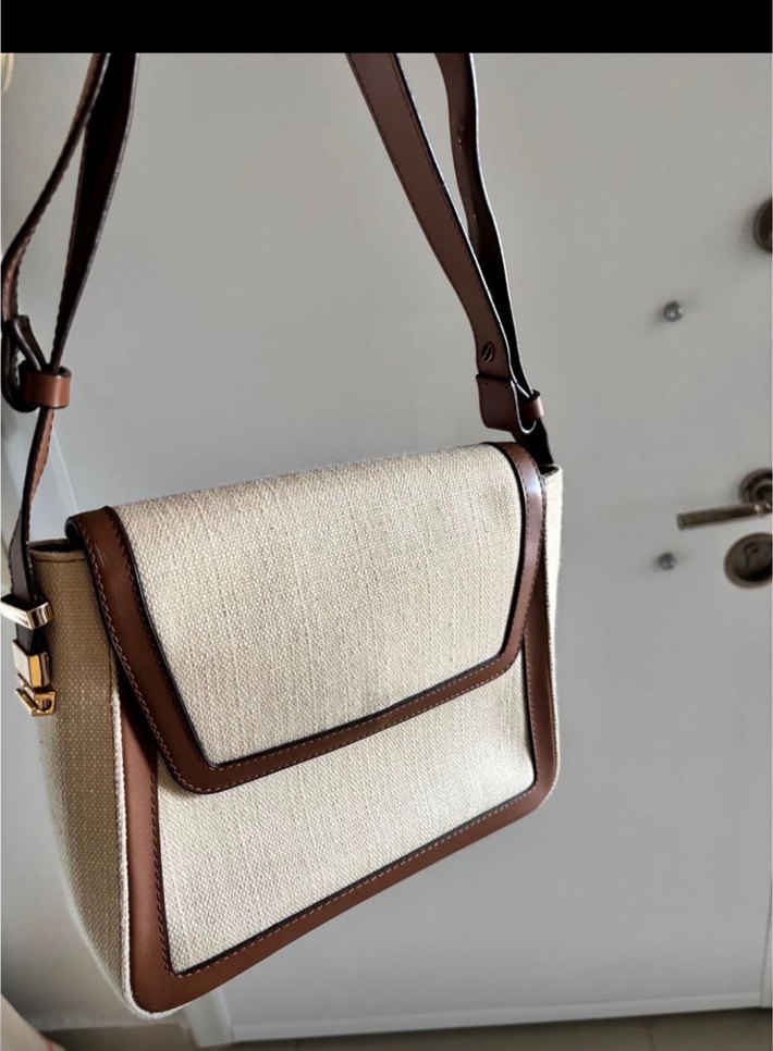 Bej Tokalı Kadın Çanta - Görsel 2