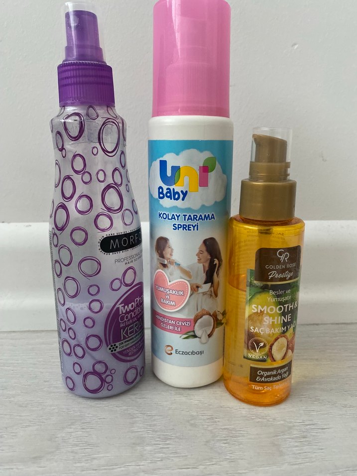 Saç Bakım Spreyleri ve Yağları Seti - Görsel 2