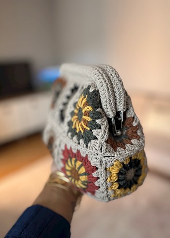 Diğer Burslu motif çanta