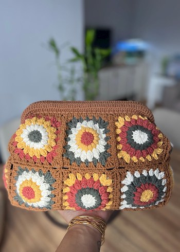 Diğer Burslu motif çanta