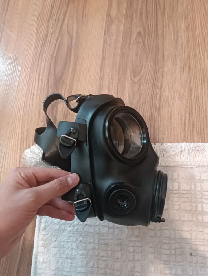 Siyah Gaz Maskesi Fmj08 - Görsel 2