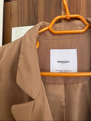 Mango Mango uzun blazer
