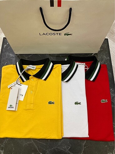 Lacoste Polo yaka A kalite
