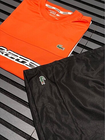 Lacoste Şortlu takım unısex