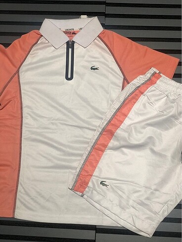 Lacoste ????Polo yaka şortlutakım