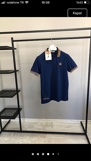 s Beden BurberryPolo yaka