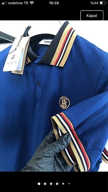 BurberryPolo yaka