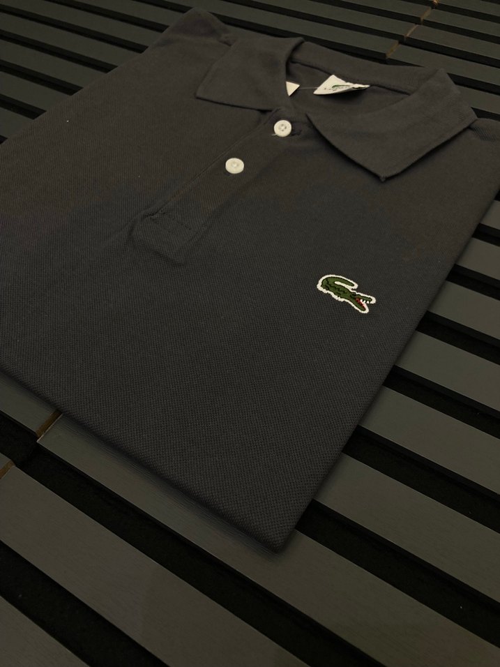 Erkek Gri Kısa Kollu Polo Tişört - Görsel 4