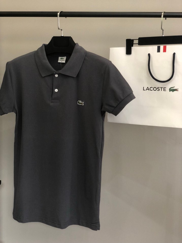 Erkek Gri Kısa Kollu Polo Tişört - Görsel 3