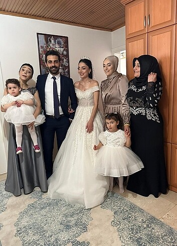 44 Beden siyah Renk Tesettür abiye