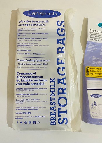 Lansinoh Anne Sütü Saklama Poşeti 25'li - Görsel 4