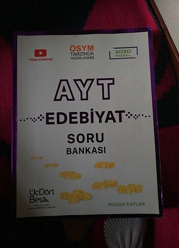 ÜÇDÖRTBEŞ AYT EDEBİYAT SORU BANKASI 