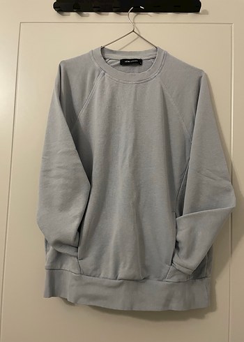 LC Waikiki Bebek mavi cepli Kadın Sweatshirt
