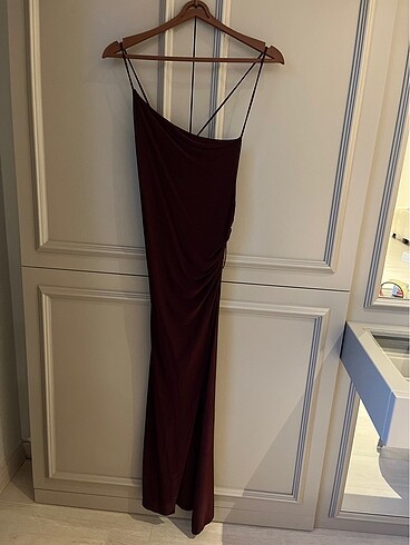 P&b bordo elbise