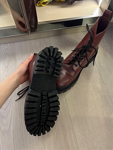 41 Beden bordo Renk Balenciaga bot