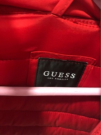 Guess Kırmızı guess mont