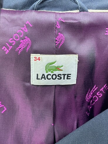 34 Beden çeşitli Renk Lacoste Trenchcoat %70 İndirimli.