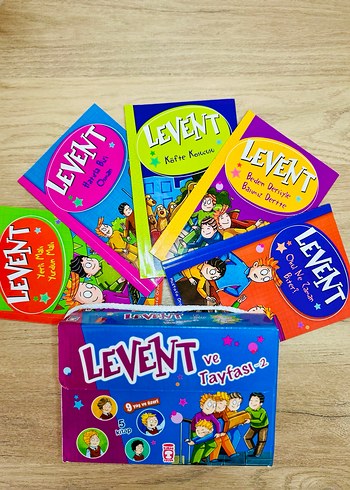 Levent ve Tayfası-2 Çocuk Kitapları Seti