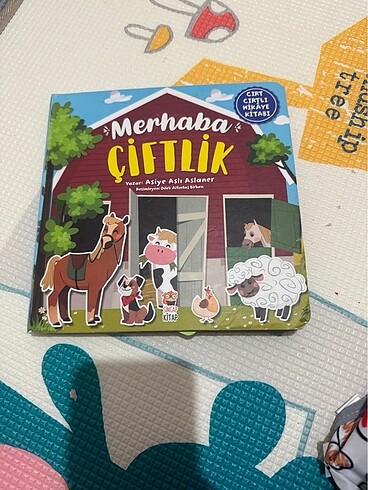 Sincap kitap merhaba çiftlik cırt cırtlı hikaye kitabı