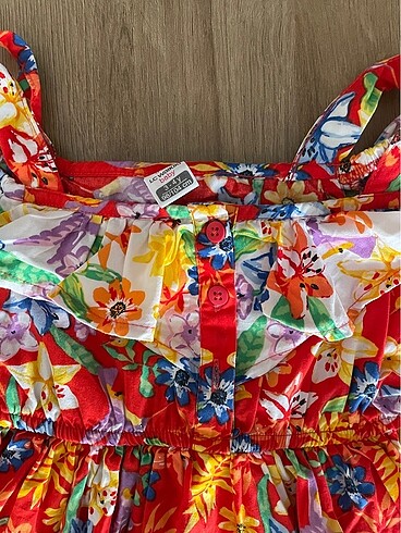 LC Waikiki Renkli cıvıl cıvıl Elbise
