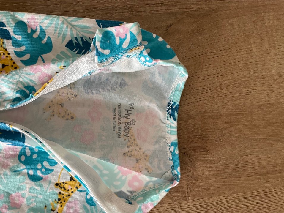 Renkli Desenli Bebek kundağı - Görsel 2