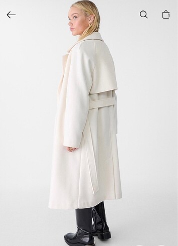 xs Beden Stradivarius kaban