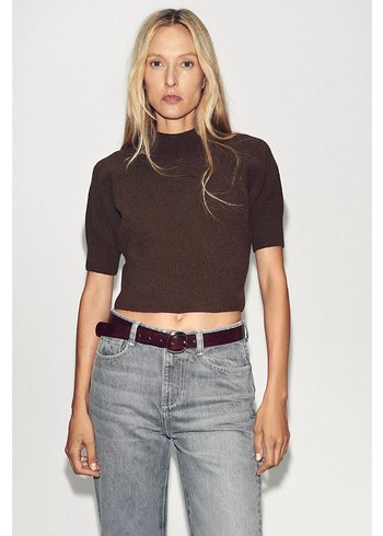 Zara triko bluz - Görsel 2