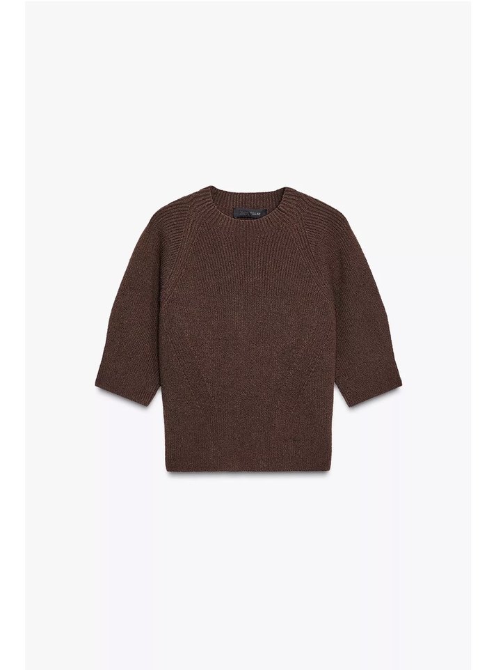 Zara triko bluz - Görsel 4