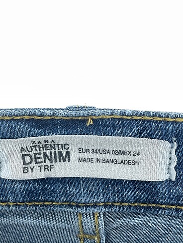34 Beden mavi Renk Zara Jean / Kot %70 İndirimli.