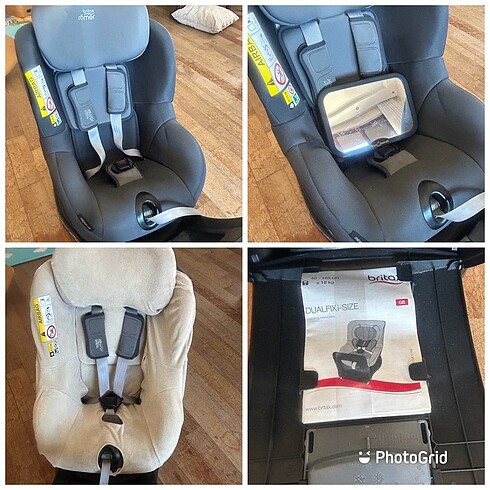 Britax Romer Dualfix i-size Oto Koltugu - Kilif ve Ayna Hediye