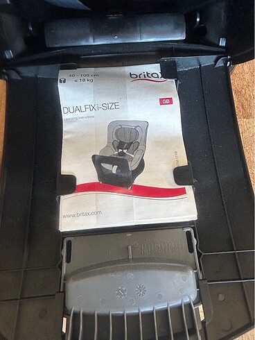 Diğer Beden gri Renk Britax Romer Dualfix i-size Oto Koltugu - Kilif ve Ayna Hediye